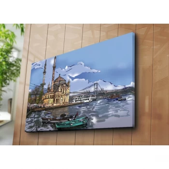 Image of 70100C-089 Multicolor Decorative Canvas Painting