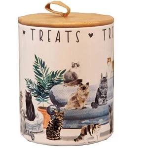 image of Best of Breed Ceramic Treat Jar - Cat