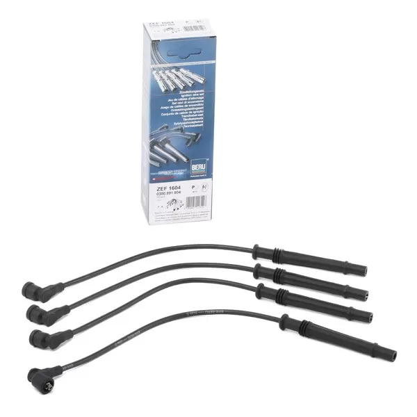 Image of Beru ZEF1604 / 0300891604 Ignition Wire Set Replaces 82 00 486 877