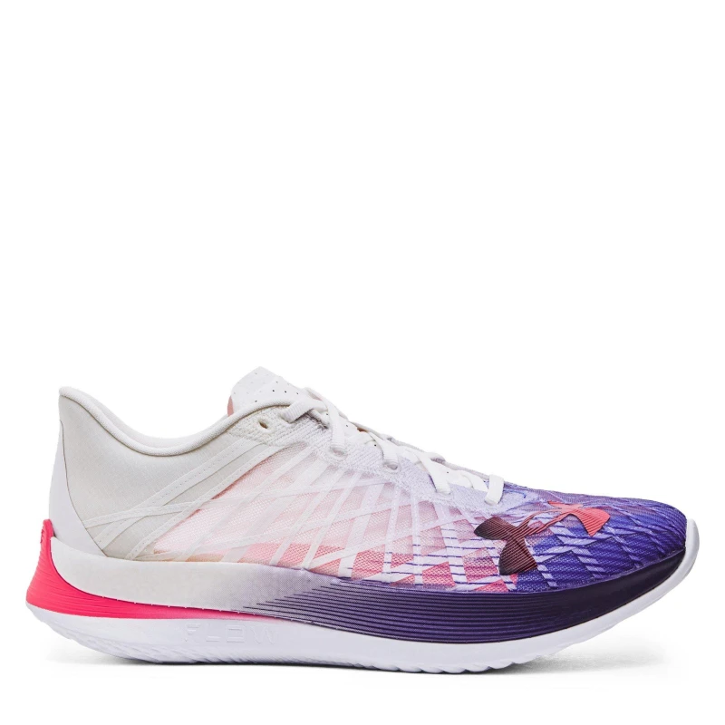 Image of Under Armour Unisex Kids Flow Velocit El C Running Shoes - White Unisex 2.5