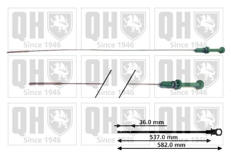 Image of QUINTON HAZELL Oil Dipstick QUINTON HAZELL QOD109