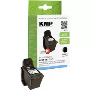 Image of KMP Ink replaced HP 27 Compatible Black H13 0997,4271