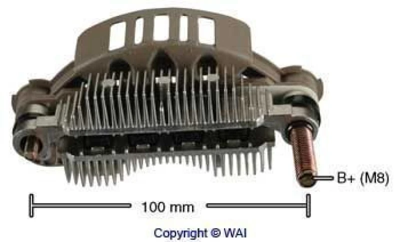 Image of WAI Rectifier, alternator WAI IMR10057