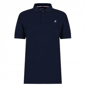 Image of Kangol Brit Fit Polo Shirt Mens - Navy