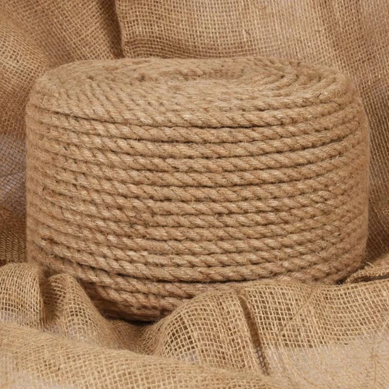 Image of VIDAXL Rope 100% Jute 10 mm 100 m Vidaxl 91273