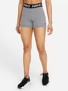 image of Nike Pro Training 365 5" Short - Grey, Size 2XL, Women