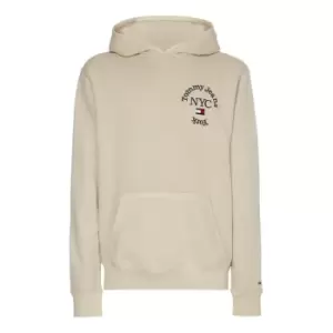 image of Tommy Jeans Tjm Timeless Circle Hoodie - Beige