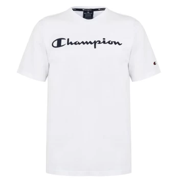 Image of Champion Neck T-Shirt - White