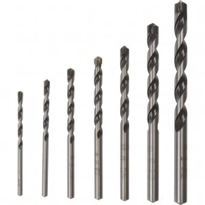 Image of Irwin 7 Piece Granite Masonry Drill Bit Set