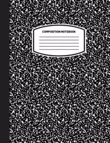 Image of Classic Composition Notebook : (8.5x11) Wide Ruled Lined Paper Notebook Journal (Black) (Notebook for Kids, Teens, Students, Adults) Back to School an