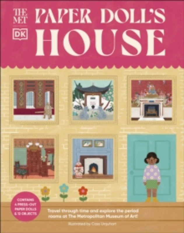 Image of The Met Paper Doll's House : Travel Through Time and Explore the Period Rooms at the Metropolitan Museum of Art! Board book