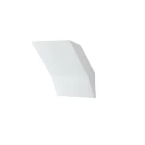 Netlighting Mont Blanc Paintable Plaster Uplighter Wall Lamp, G9