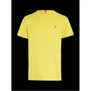 Image of Tommy Hilfiger Essential Cotton Tee S/S - Yellow