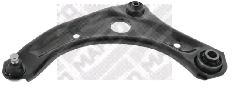 Image of MAPCO 52581 Suspension arm Control Arm, Sheet Steel, Lower, with rubber mount Sheet Steel Track Control Arm (273)