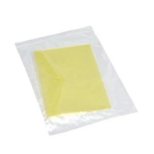 Image of Polythene Bags Resealable Grip Seal 45 Micron 375mm x 500mm Pack of