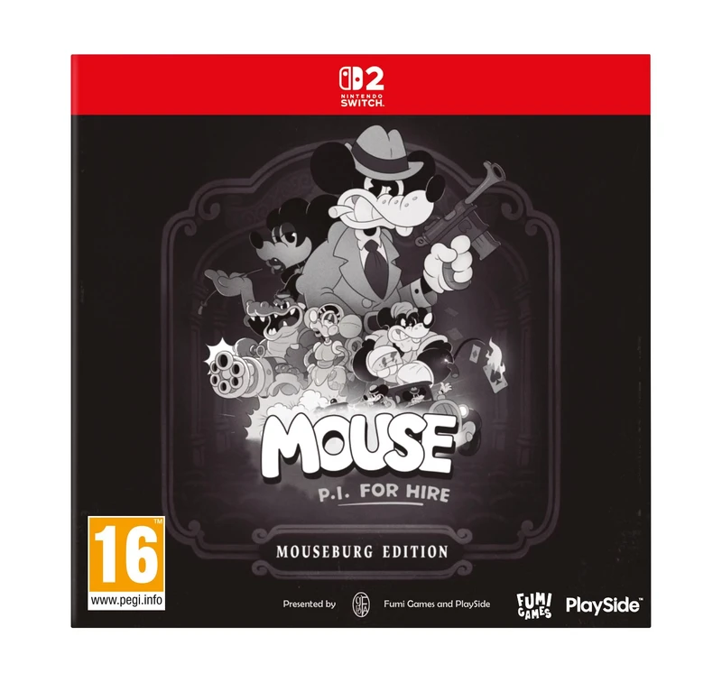 Image of Mouse PI For Hire Mouseburg Edition Nintendo Switch 2 Game