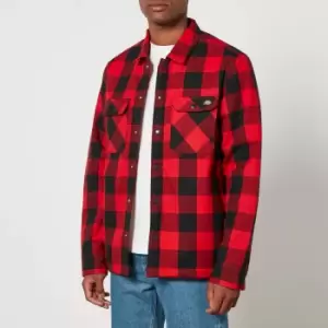Image of Dickies Mens Lined Sacramento Overshirt - Red - XL