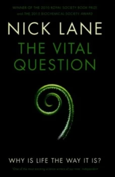 Image of The Vital Question by Nick Lane Hardback