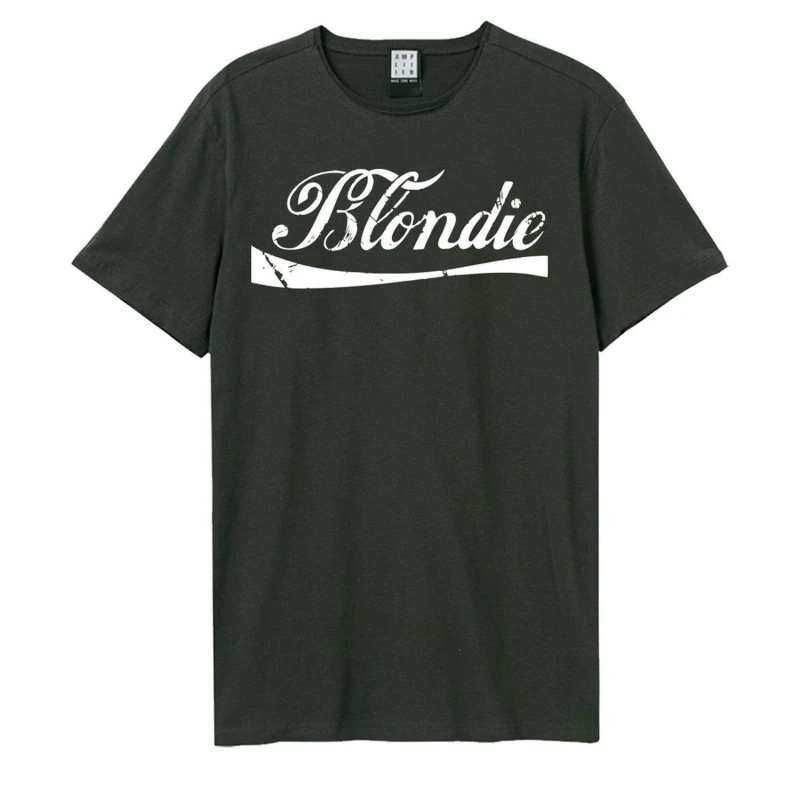 Image of Amplified Amplified Men Cola Blondie T-Shirt in Charcoal Size: X-Small Charcoal XS Male 5063377319538