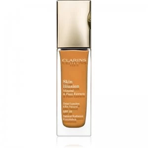 Image of Clarins Skin Illusion Natural Radiance Foundation Brightening Foundation for Natural Look SPF 10 Shade 117 Hazelnut 30ml