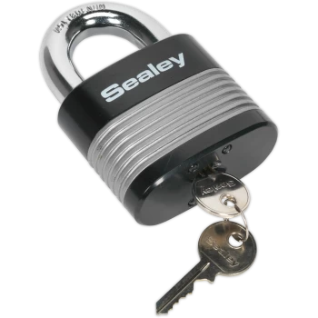 image of Sealey Heavy Duty Steel Padlock 70mm Standard