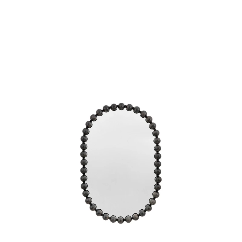 Image of Gallery Ceretti Mirror, 90x60cm, Black