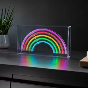 Image of Boxed Rainbow Neon Effect Light
