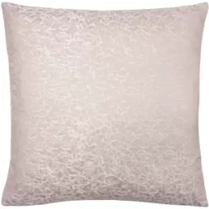 image of Wick Organic Motif Cushion Heather/Powder, Heather/Powder / 50 x 50cm / Polyester Filled