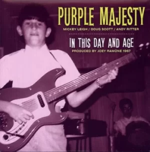 image of In This Day and Age/I Cant Keep from Crying by Purple Majesty Vinyl Album