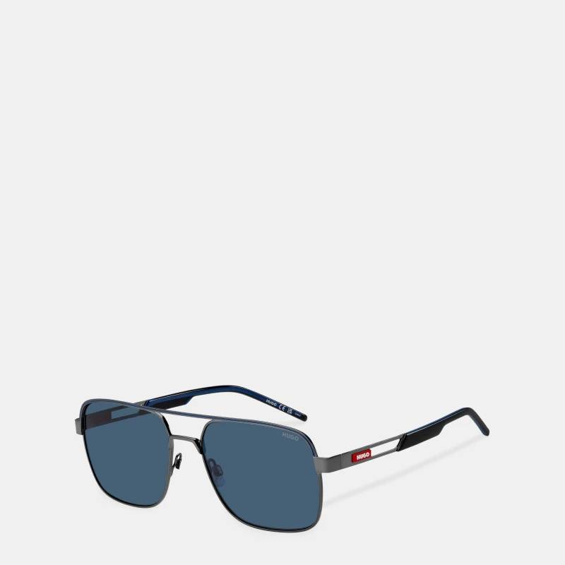 Image of Hugo Mens HugoSun Square Sunglasses Black male One Size