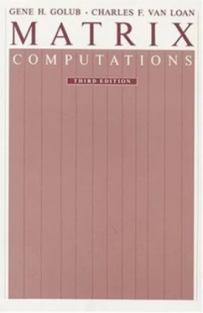 Image of Matrix Computations by Golub Book