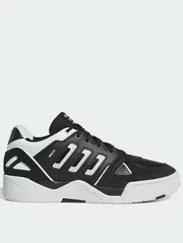 Image of adidas Sportswear Mens Midcity Low Trainers - Black, Size 7, Men