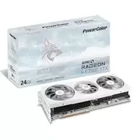 image of Powercolor Radeon RX 7900 XTX HellHound Spectral White 24GB GDDR6 PCI-Express Graphics Card