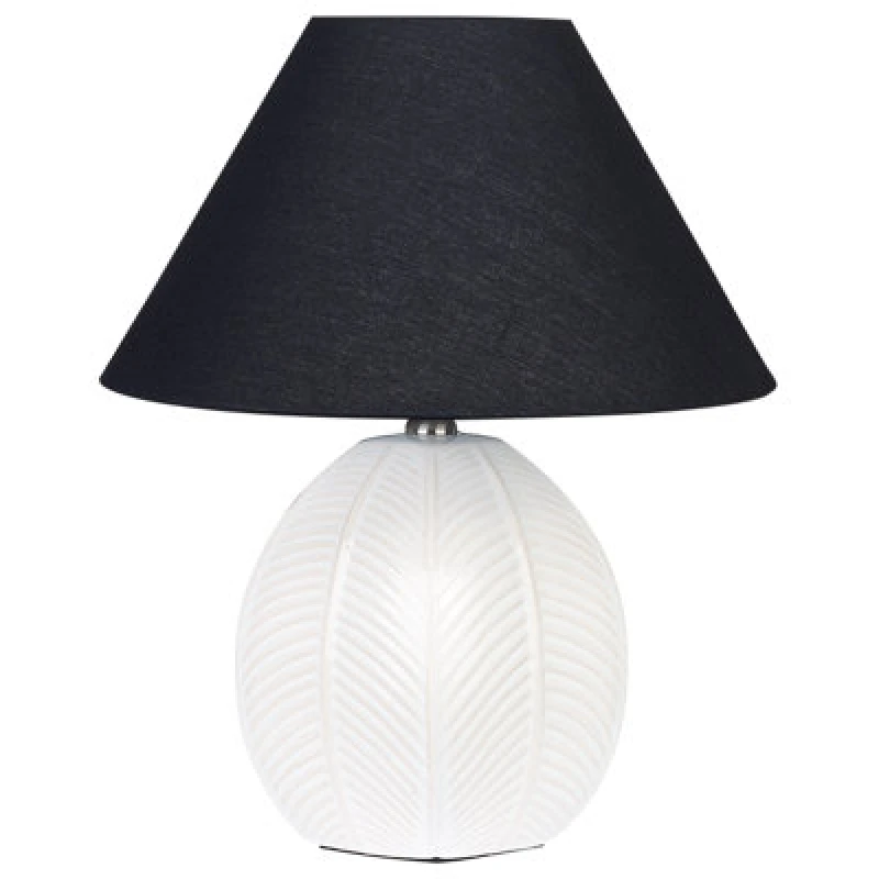Image of Beliani Table Lamp Cadena Ceramic Beige