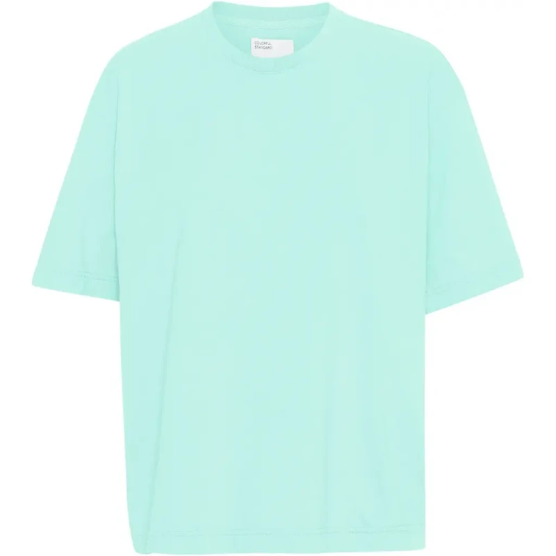 Image of Colorful Standard Womens T-Shirt Colorful Standard Organic oversized light aqua Bleu Female L