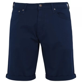 image of Jack and Jones Rick 5 Pocket Chino Shorts Mens - Black Iris