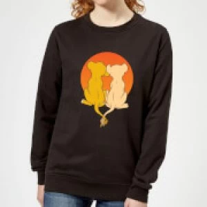 Image of Disney Lion King We Are One Womens Sweatshirt - Black - XS
