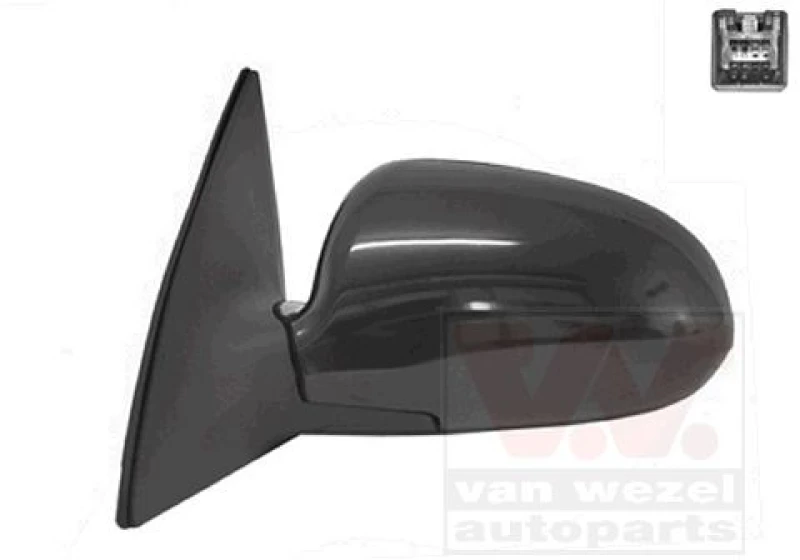 Image of VAN WEZEL Wing mirror VAN WEZEL 8207807