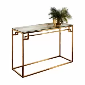 Image of Native Home & Lifestyle Cesar Gold Console Table