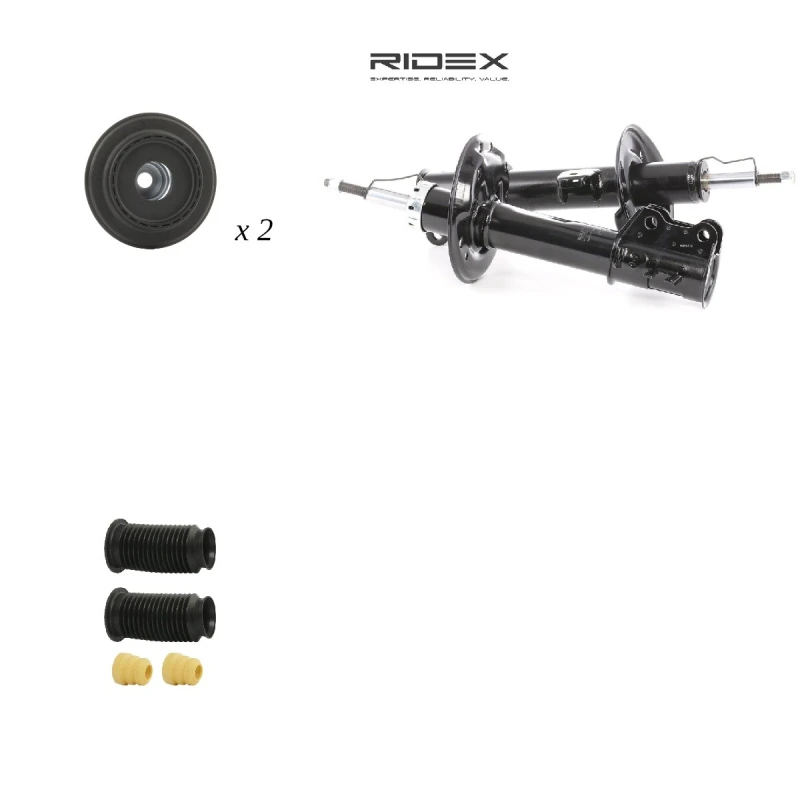Image of RIDEX 1185S0091 Suspension Kit, shock absorber Suspension Kit,shock absorber (1185)