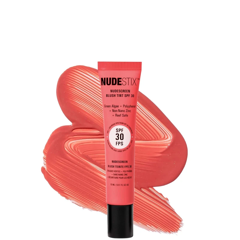 Image of NUDESTIX Nudescreen Strawberry Sunburst - Blush SPF30 15ml