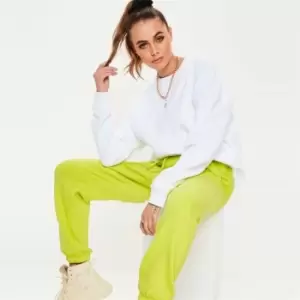 Image of Missguided Basic Oversized Sweatshirt - White