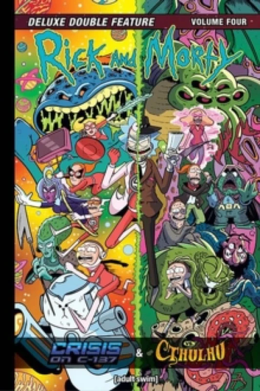 Image of Rick and Morty Deluxe Double Feature Vol. 4 : Volume 4 Hardback