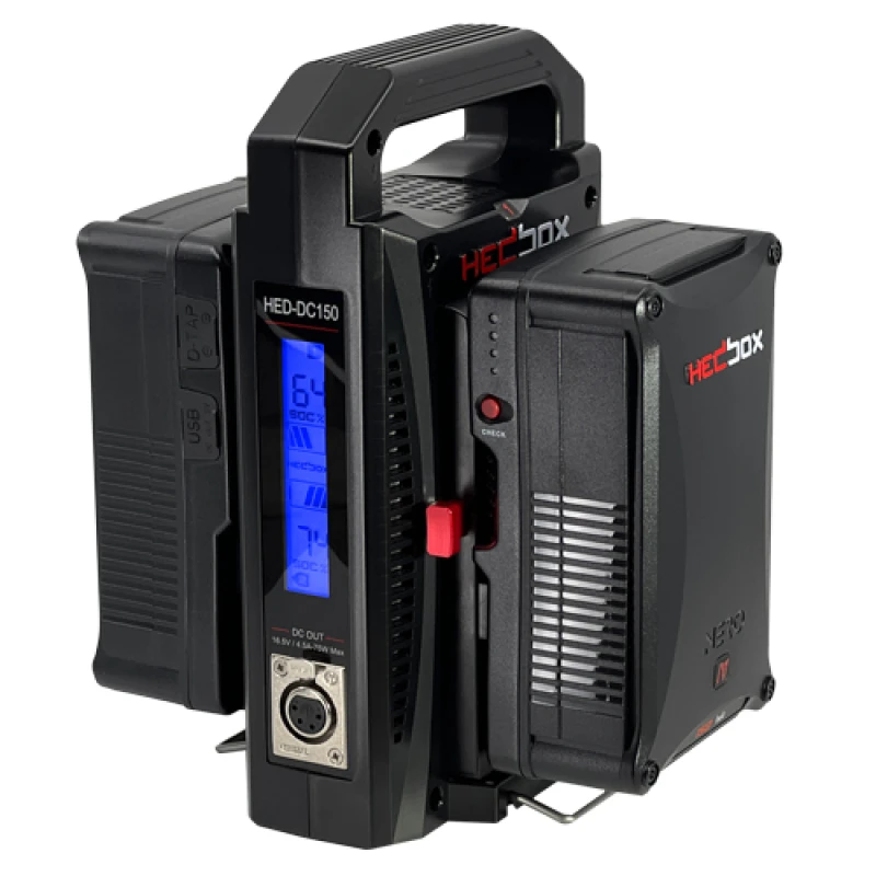 Image of Hedbox Intelligent Digital Dual Battery Charger system PROBANK-2L