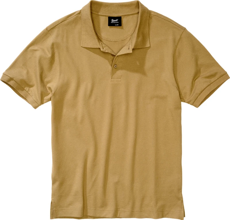 Image of Brandit Pique, polo shirt , color: Light Brown , size: 7XL