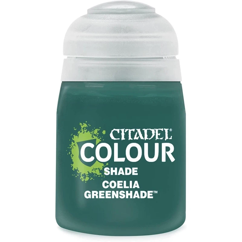 Image of Citadel Games Workshop Colour Shade: Coelia Greenshade (18ml) Paint Multi