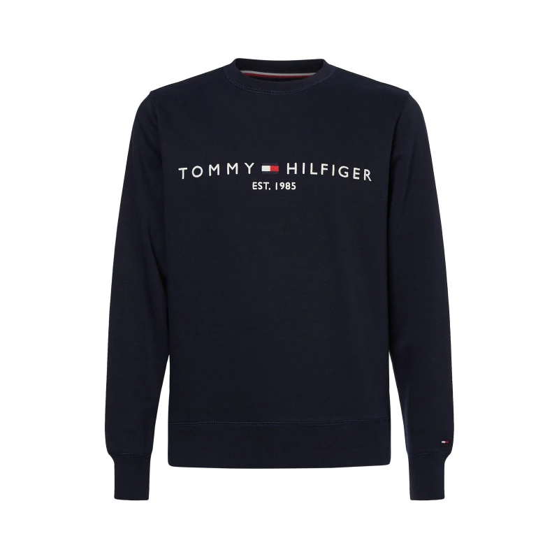 Image of Tommy Hilfiger Logo Graphic Sweatshirt Desert Sky L