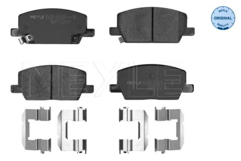 Image of Brake pad set MEYLE 025 223 1119
