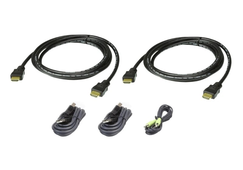Image of Aten ATEN HDMI Dual Display Secure KVM; 1,8M USB HDMI Dual Display 2L-7D02UHX5