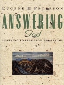 Image of Answering God by Eugene H Peterson Paperback